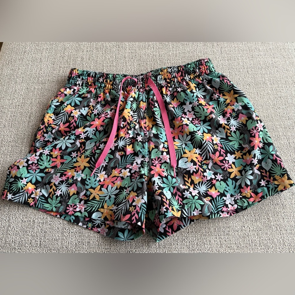 Chubbies Multicolor Floral Men's Athletic 4 Inch Shorts
